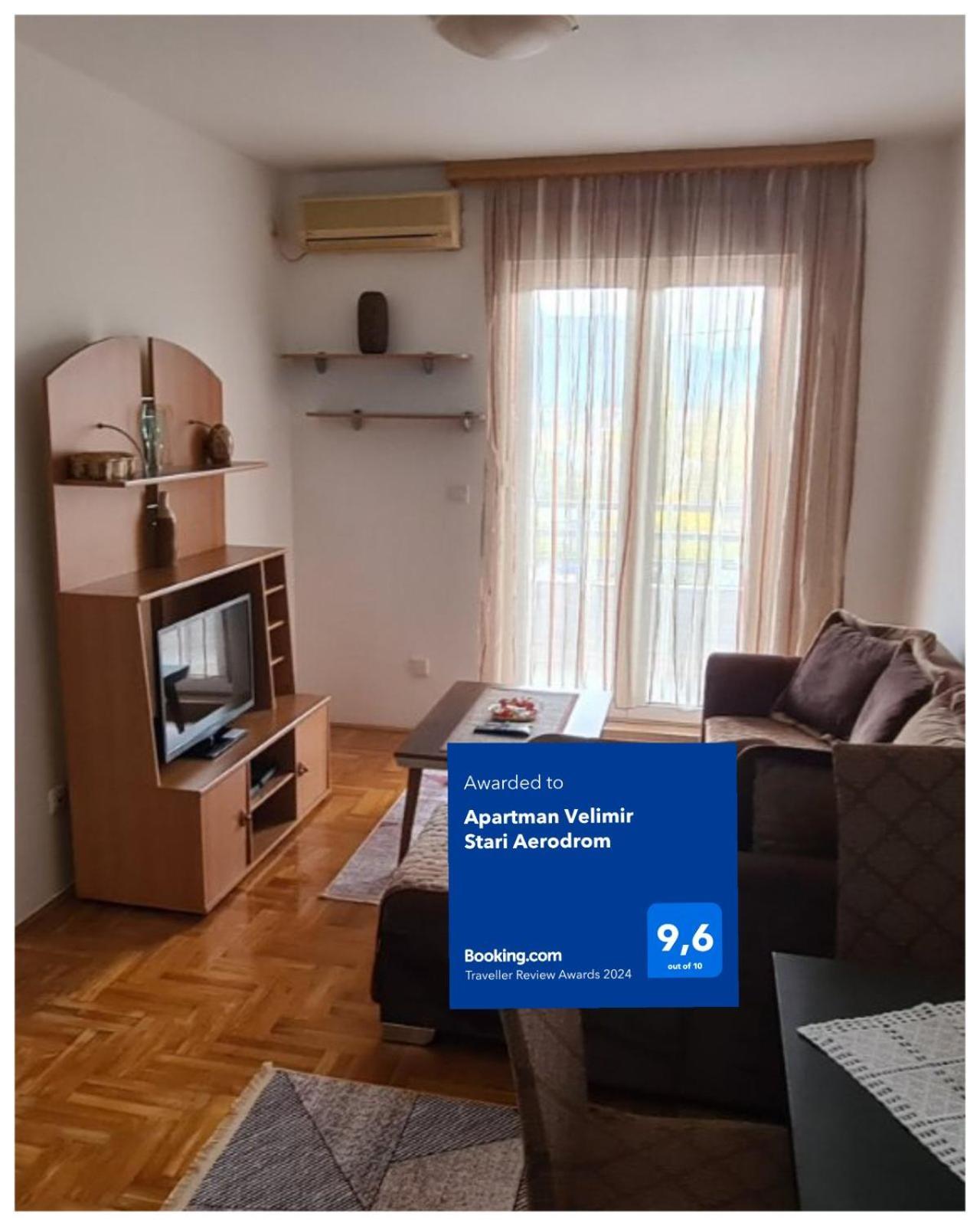 Apartman Velimir Stari Aerodrom Podgorica Ngoại thất bức ảnh