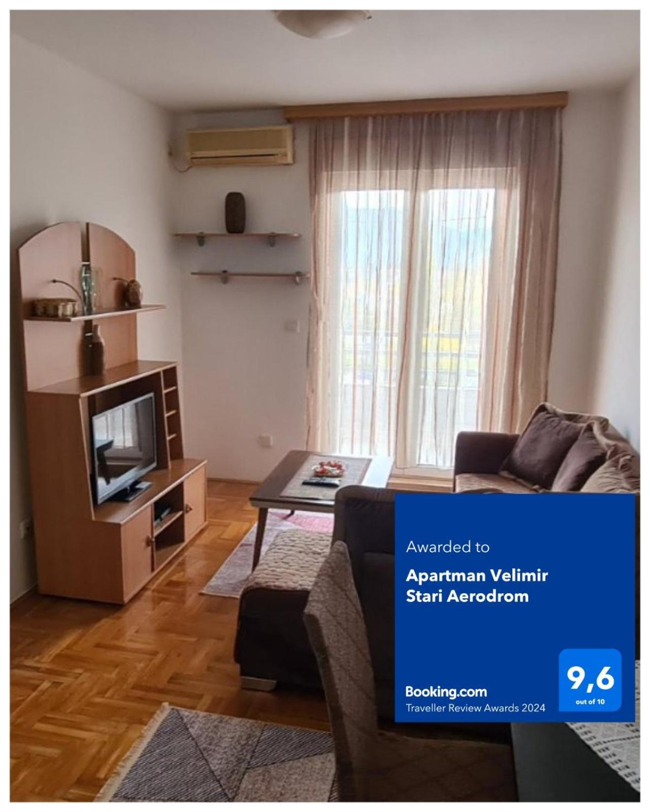 Apartman Velimir Stari Aerodrom Podgorica Ngoại thất bức ảnh